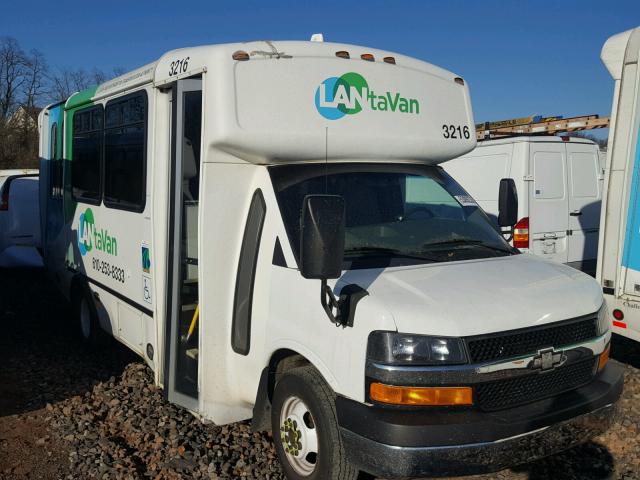 1GB6G5BL5C1165328 - 2012 CHEVROLET EXPRESS G4 WHITE photo 1