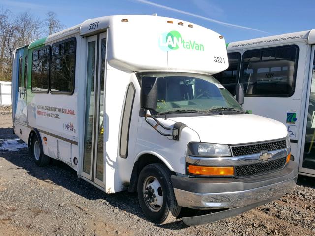 1GB6G5BL4C1162601 - 2012 CHEVROLET EXPRESS G4 WHITE photo 1