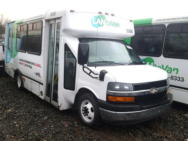 1GB3G3BL2B1120305 - 2011 CHEVROLET EXPRESS G3 WHITE photo 1