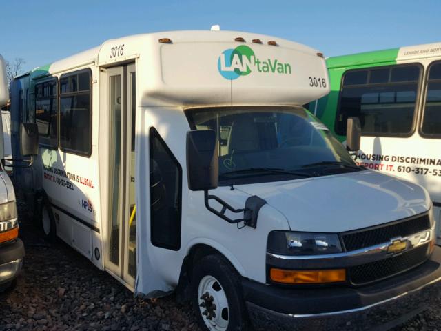 1GB3G3BL6B1130478 - 2011 CHEVROLET EXPRESS G3 WHITE photo 1