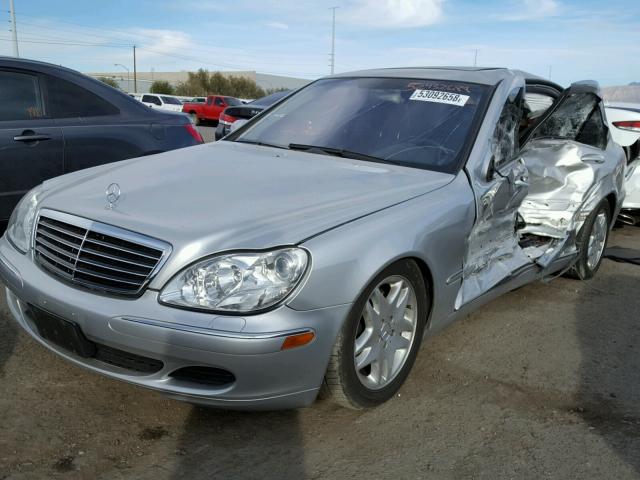 WDBNG70J63A381921 - 2003 MERCEDES-BENZ S 430 SILVER photo 2
