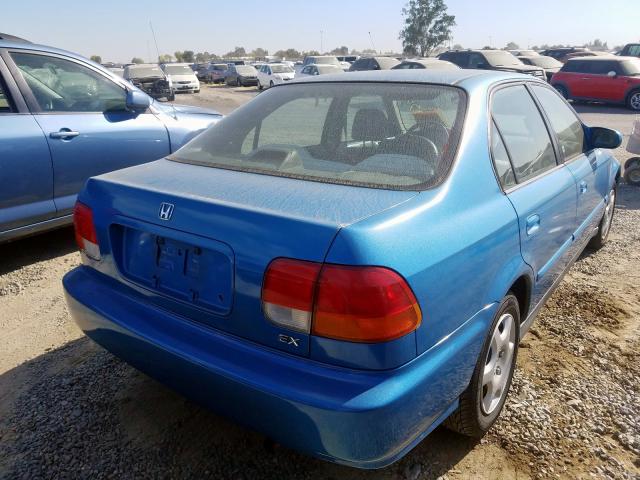 2HGEJ8648WH531688 - 1998 HONDA CIVIC EX BLUE photo 4