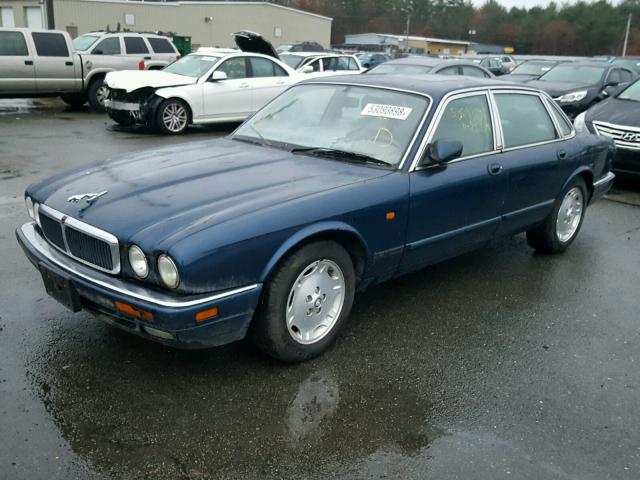 SAJHX1242VC790171 - 1997 JAGUAR XJ6 BLUE photo 2