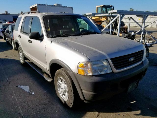 1FMZU72K63ZB40861 - 2003 FORD EXPLORER X SILVER photo 1