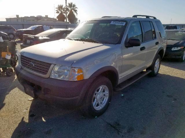 1FMZU72K63ZB40861 - 2003 FORD EXPLORER X SILVER photo 2