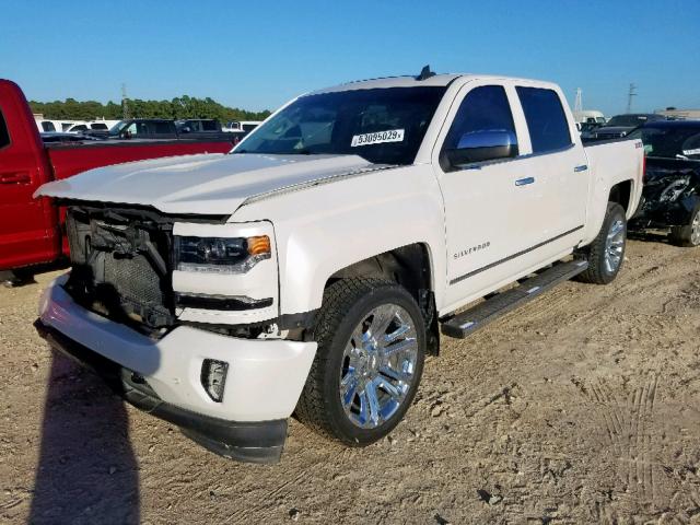 3GCUKSEC4GG225229 - 2016 CHEVROLET SILVERADO WHITE photo 2