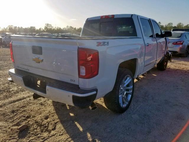 3GCUKSEC4GG225229 - 2016 CHEVROLET SILVERADO WHITE photo 4