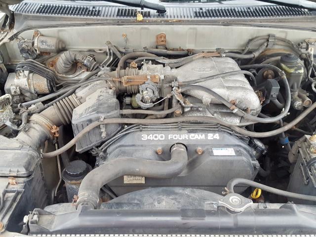 JT3HN86R1Y0309355 - 2000 TOYOTA 4RUNNER SR SILVER photo 7