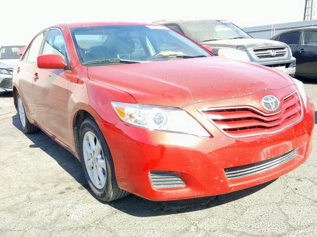 4T4BF3EK0BR202868 - 2011 TOYOTA CAMRY BASE RED photo 1