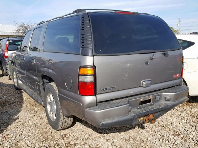 1GKFK66U05J138385 - 2005 GMC YUKON XL D GRAY photo 3