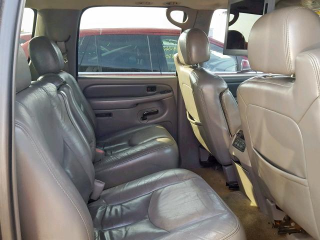 1GKFK66U05J138385 - 2005 GMC YUKON XL D GRAY photo 6