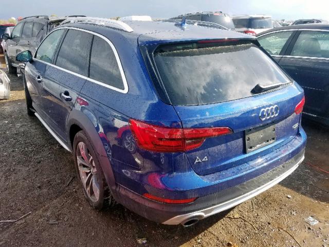 WA19NAF40HA131308 - 2017 AUDI A4 ALLROAD BLUE photo 3