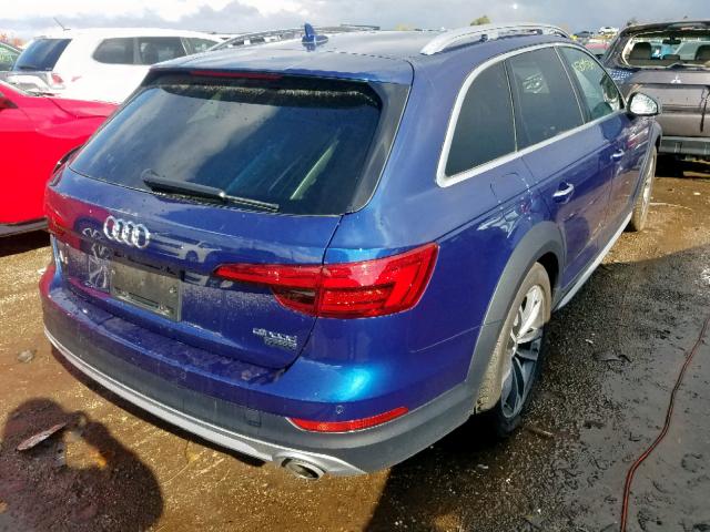 WA19NAF40HA131308 - 2017 AUDI A4 ALLROAD BLUE photo 4