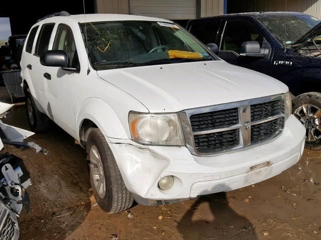 1D8HD38P69F705097 - 2009 DODGE DURANGO SE WHITE photo 1