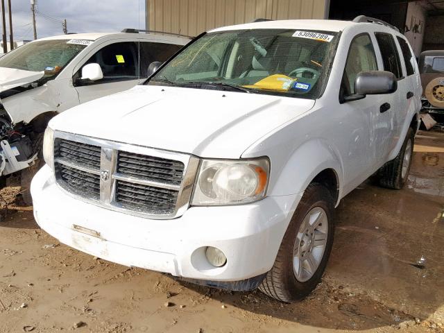 1D8HD38P69F705097 - 2009 DODGE DURANGO SE WHITE photo 2