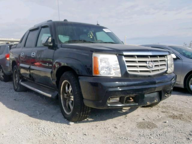 3GYEK62N04G117844 - 2004 CADILLAC ESCALADE E BLACK photo 1