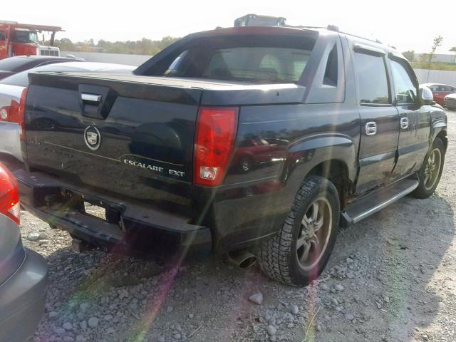 3GYEK62N04G117844 - 2004 CADILLAC ESCALADE E BLACK photo 4