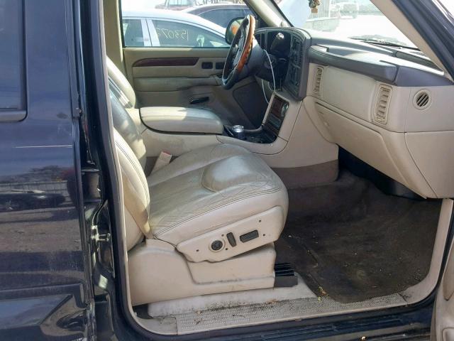 3GYEK62N04G117844 - 2004 CADILLAC ESCALADE E BLACK photo 5