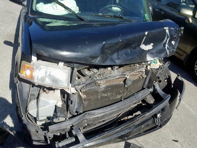 JTLKT324X64098252 - 2006 TOYOTA SCION XB შავი ფოტო 9