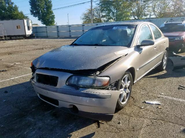 YV1RH59H842394647 - 2004 VOLVO S60 2.5T BEIGE photo 2