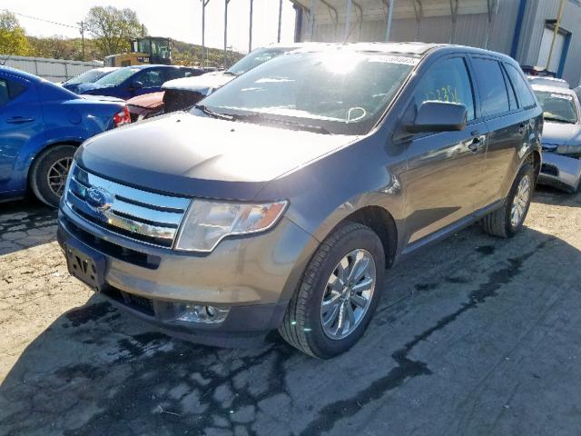 2FMDK3JC7ABB25031 - 2010 FORD EDGE SEL CHARCOAL photo 2