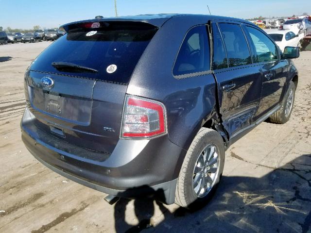 2FMDK3JC7ABB25031 - 2010 FORD EDGE SEL CHARCOAL photo 4