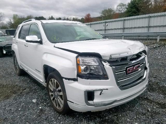 2GKFLVE35H6240511 - 2017 GMC TERRAIN DE WHITE photo 1