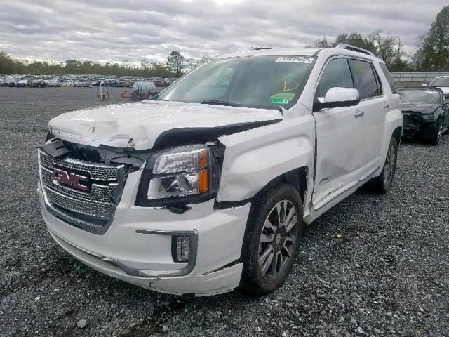 2GKFLVE35H6240511 - 2017 GMC TERRAIN DE WHITE photo 2