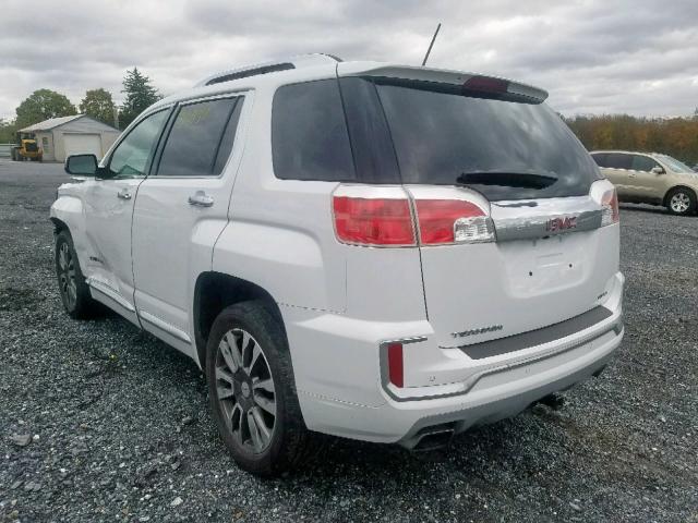 2GKFLVE35H6240511 - 2017 GMC TERRAIN DE WHITE photo 3