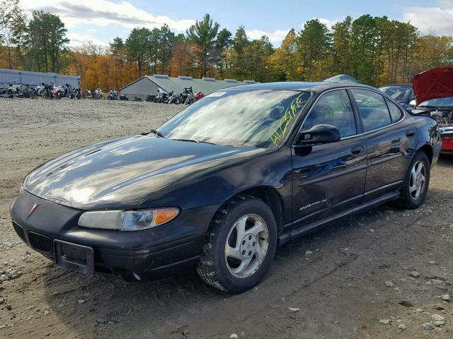 1G2WJ52M0XF210629 - 1999 PONTIAC GRAND PRIX BLACK photo 2