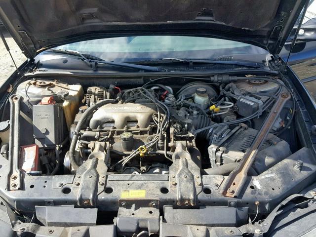 1G2WJ52M0XF210629 - 1999 PONTIAC GRAND PRIX BLACK photo 7