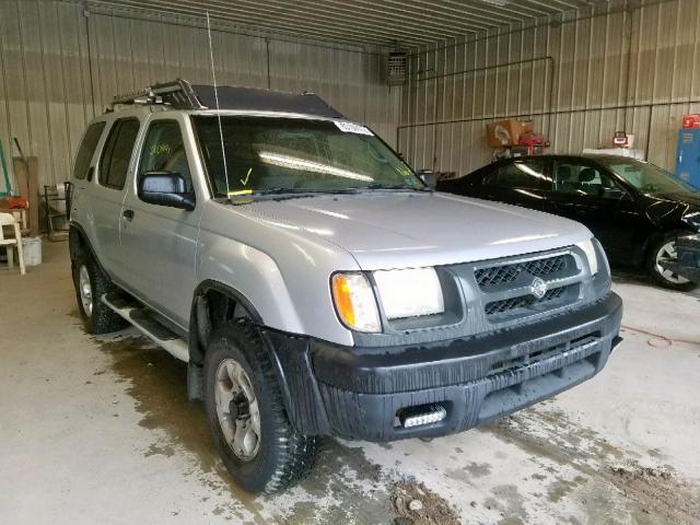 5N1ED28Y2YC603389 - 2000 NISSAN XTERRA XE SILVER photo 1