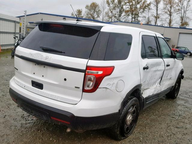 1FM5K8ARXFGC08801 - 2015 FORD EXPLORER P WHITE photo 4