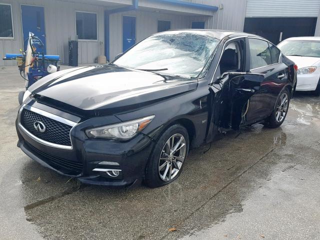 JN1EV7AP3HM742069 - 2017 INFINITI Q50 PREMIU BLACK photo 2