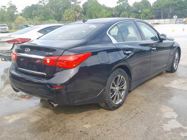 JN1EV7AP3HM742069 - 2017 INFINITI Q50 PREMIU BLACK photo 4