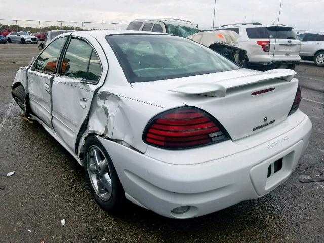 1G2NF52FX3C218456 - 2003 PONTIAC GRAND AM S WHITE photo 3