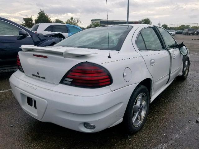1G2NF52FX3C218456 - 2003 PONTIAC GRAND AM S WHITE photo 4