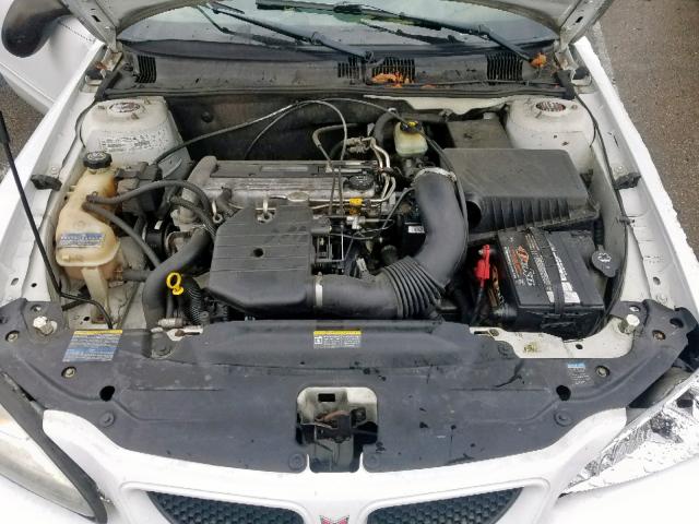 1G2NF52FX3C218456 - 2003 PONTIAC GRAND AM S WHITE photo 7