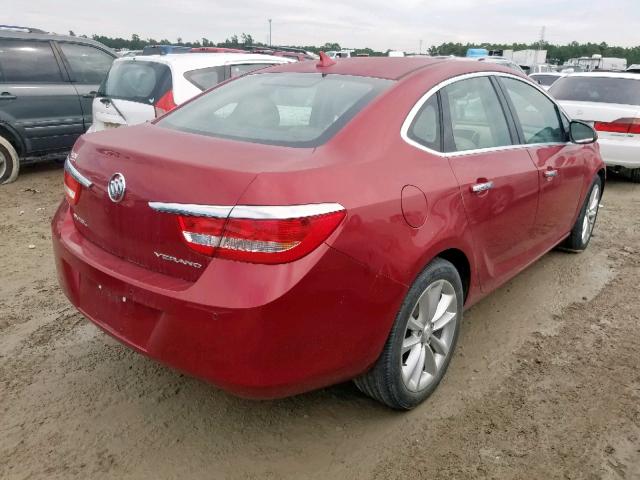 1G4PR5SK5C4156575 - 2012 BUICK VERANO CON RED photo 4