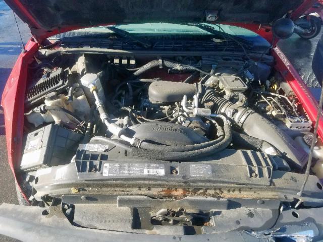 1GKDT13W9T2505255 - 1996 GMC JIMMY RED photo 7