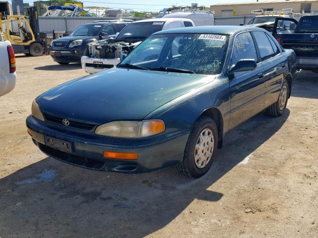 JT2BG12KXT0362133 - 1996 TOYOTA CAMRY DX GREEN photo 2