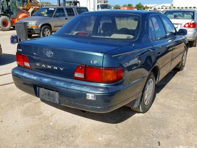 JT2BG12KXT0362133 - 1996 TOYOTA CAMRY DX GREEN photo 4