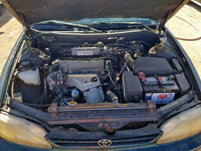 JT2BG12KXT0362133 - 1996 TOYOTA CAMRY DX GREEN photo 7