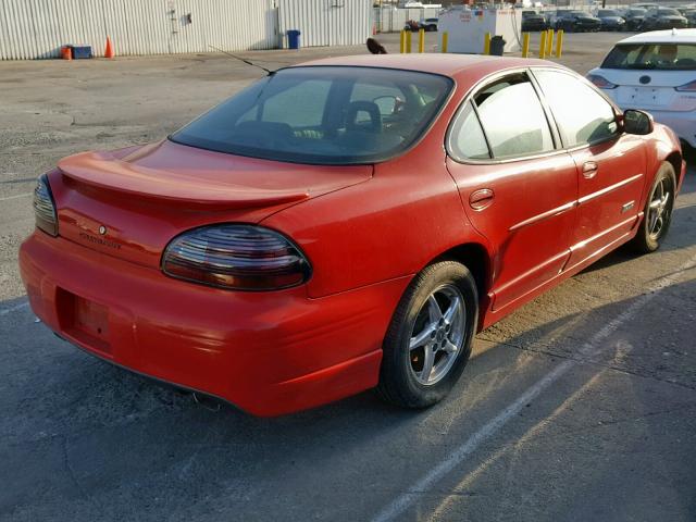1G2WR52153F165258 - 2003 PONTIAC GRAND PRIX RED photo 4