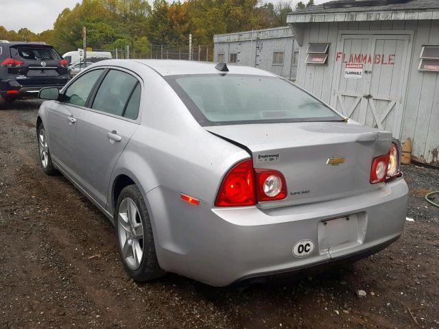 1G1ZA5E00CF163655 - 2012 CHEVROLET MALIBU LS SILVER photo 3