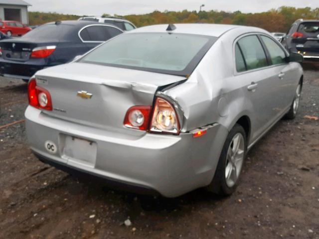 1G1ZA5E00CF163655 - 2012 CHEVROLET MALIBU LS SILVER photo 4