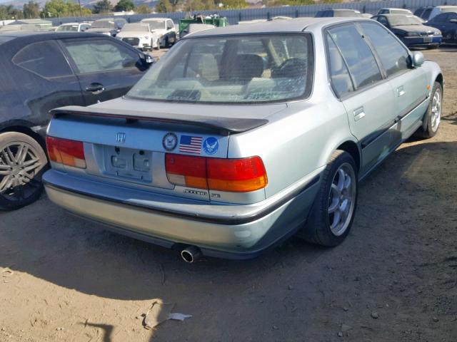 JHMCB7656NC052935 - 1992 HONDA ACCORD LX BLUE photo 4