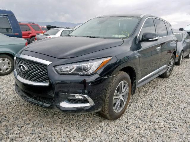 5N1DL0MM0KC531007 - 2019 INFINITI QX60 LUXE BLACK photo 2