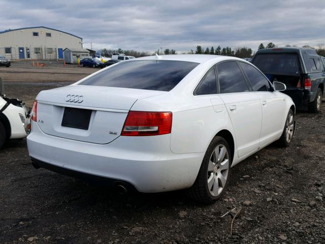 WAUAH74FX7N079143 - 2007 AUDI A6 3.2 WHITE photo 4