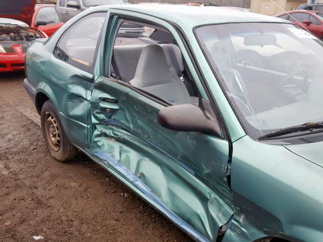 JT2AC52L5T0144821 - 1996 TOYOTA TERCEL STD TEAL photo 9